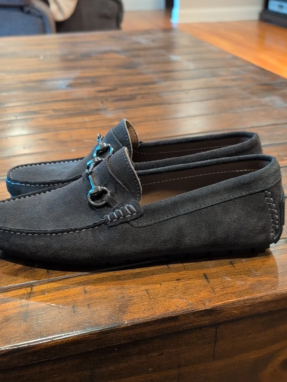 To Boot New York Suede Bit Driving Loafers Hart Horsebit